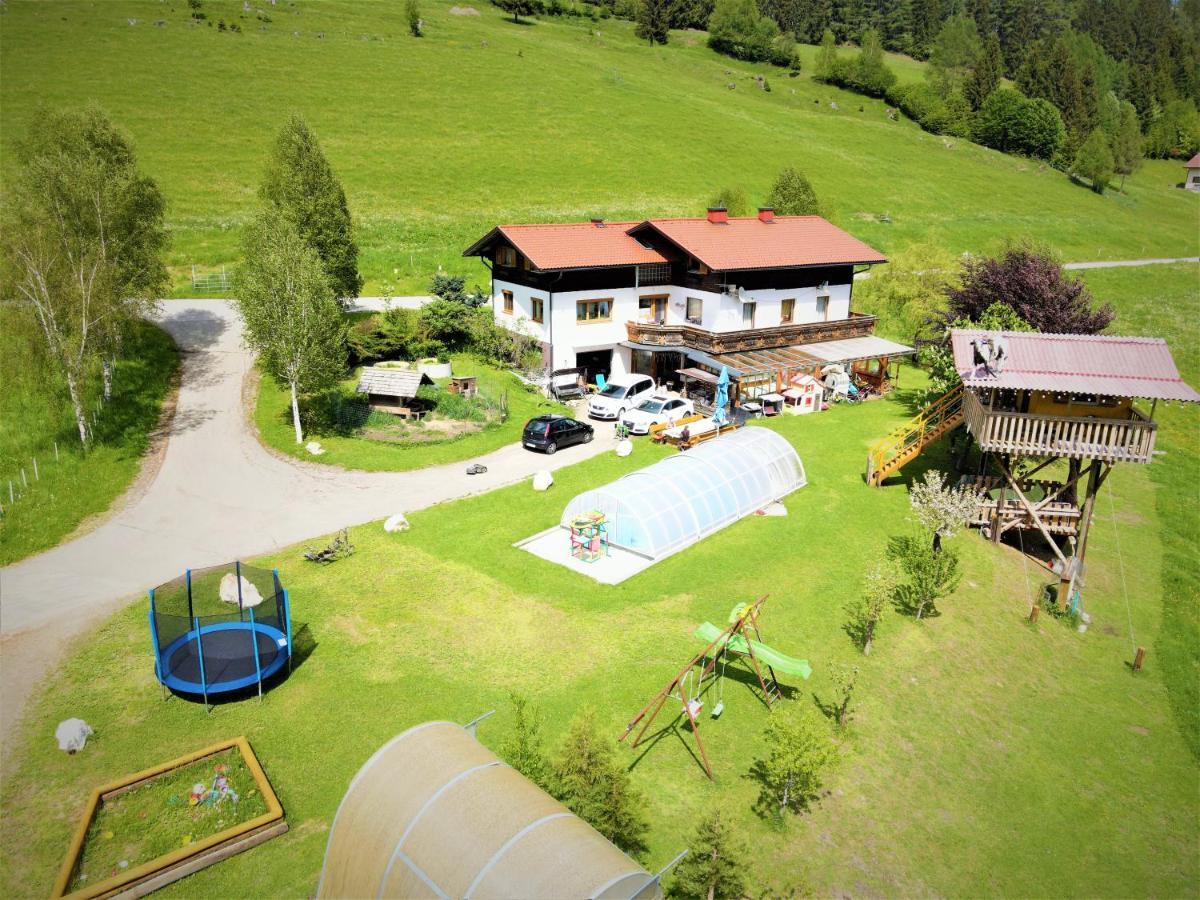 Schoene Ferienwohnung Im Naturpark Grebenzen Sankt Lambrecht Bagian luar foto