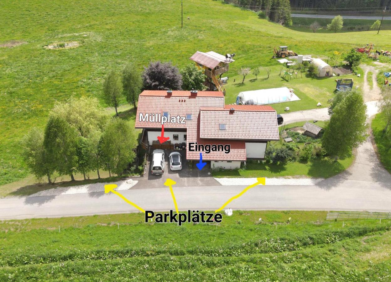 Schoene Ferienwohnung Im Naturpark Grebenzen Sankt Lambrecht Bagian luar foto