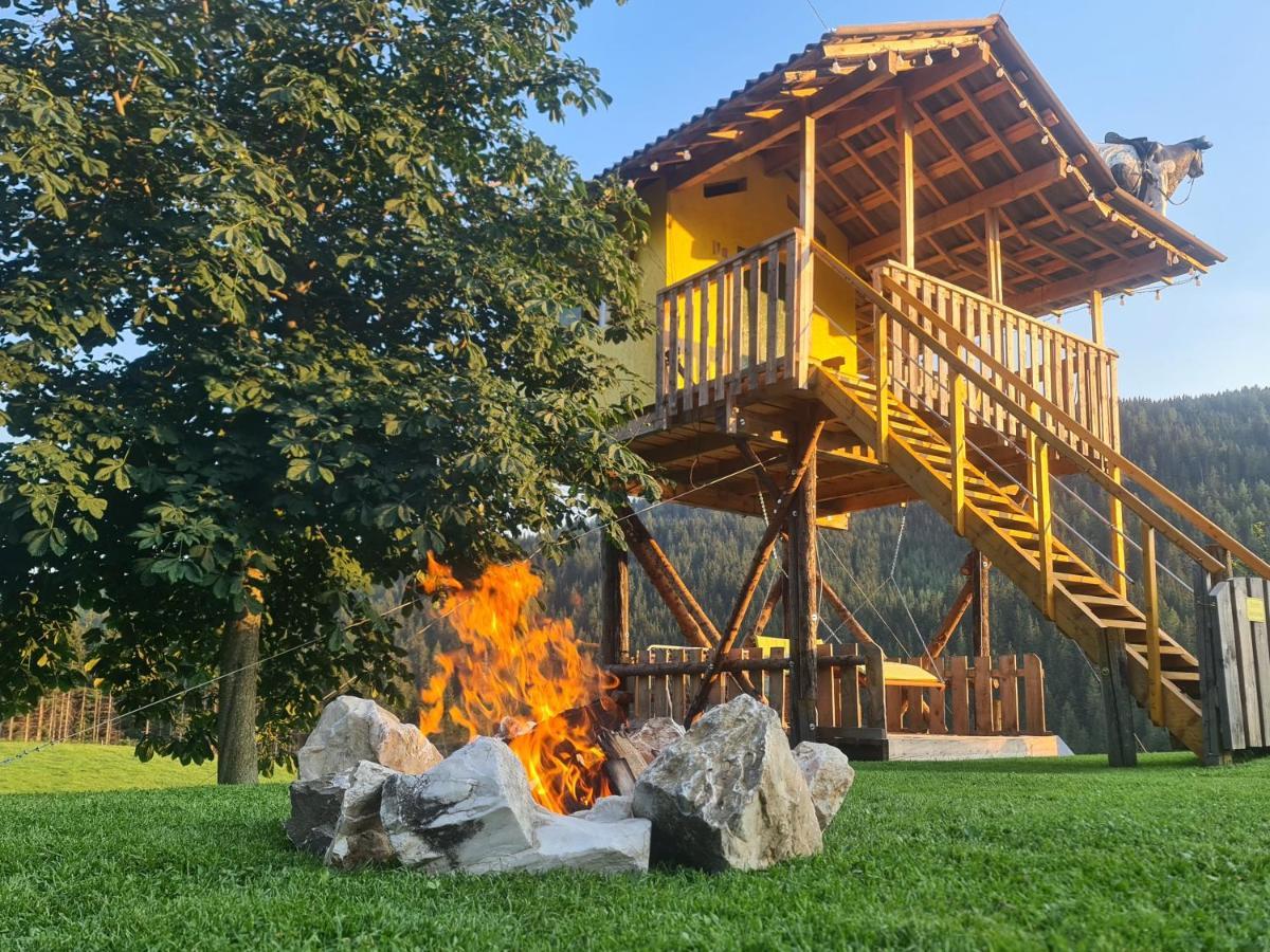 Schoene Ferienwohnung Im Naturpark Grebenzen Sankt Lambrecht Bagian luar foto